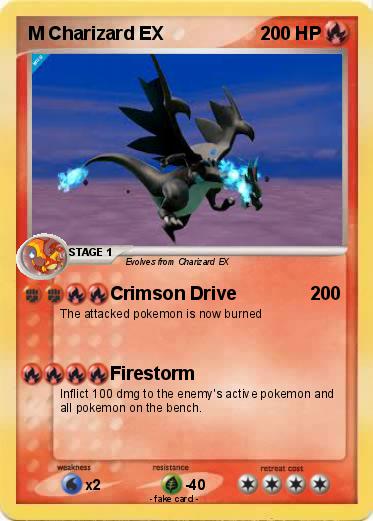 Pokemon M Charizard EX