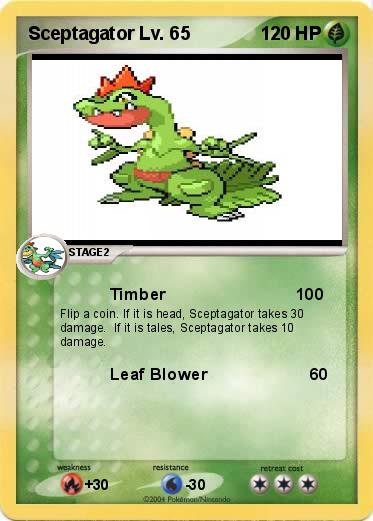 Pokemon Sceptagator Lv. 65