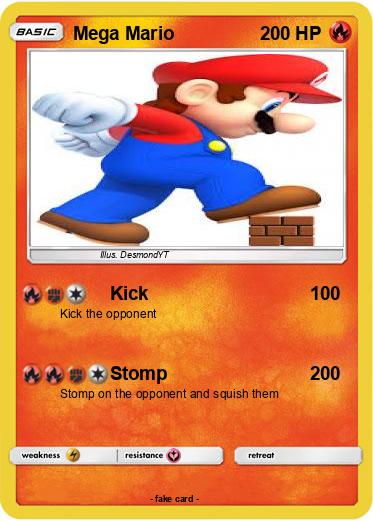 Pokemon Mega Mario