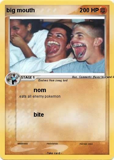 Pokemon big mouth