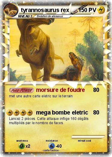 Pokemon tyrannosaurus rex