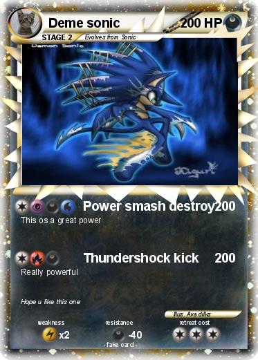Pokemon Deme sonic