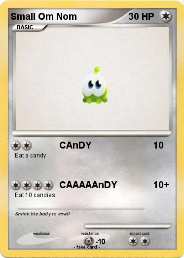 Pokemon Small Om Nom