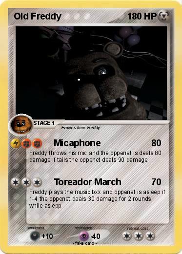 Pokemon Old Freddy