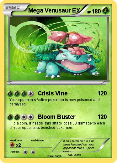 Pokemon Mega Venusaur EX