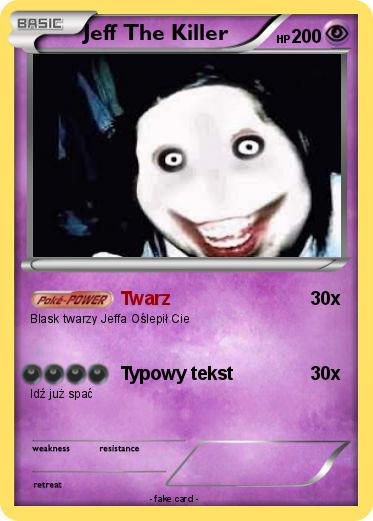 Pokemon Jeff The Killer