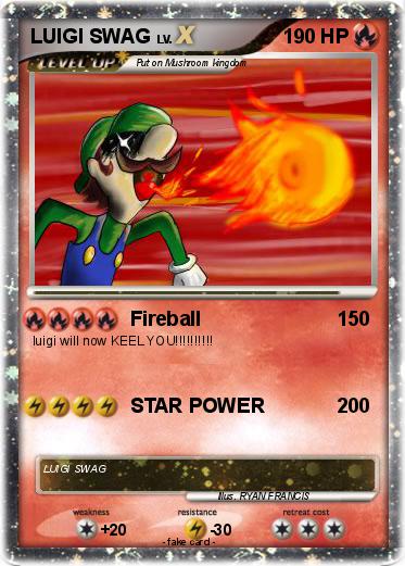 Pokemon LUIGI SWAG
