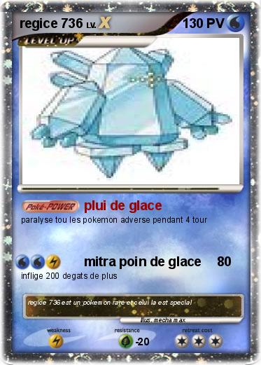 Pokemon regice 736