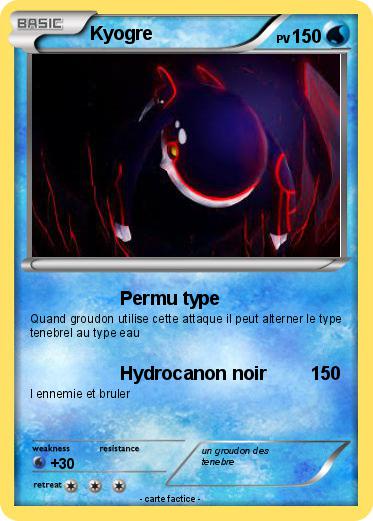 Pokemon Kyogre