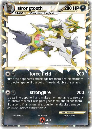 Pokemon strongtooth