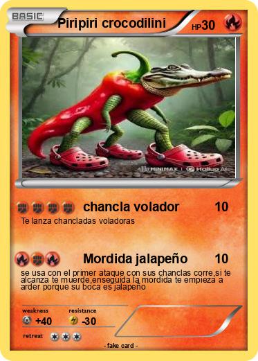 Pokemon Piripiri crocodilini