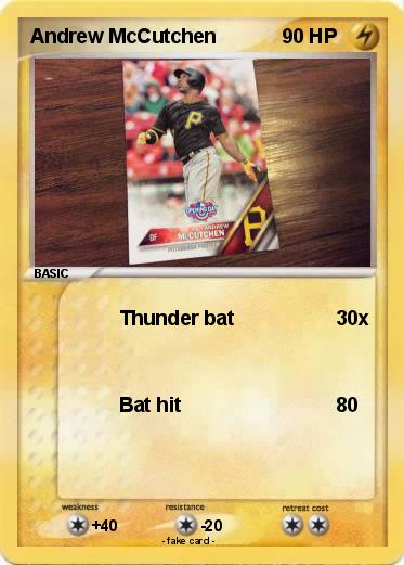 Pokemon Andrew McCutchen