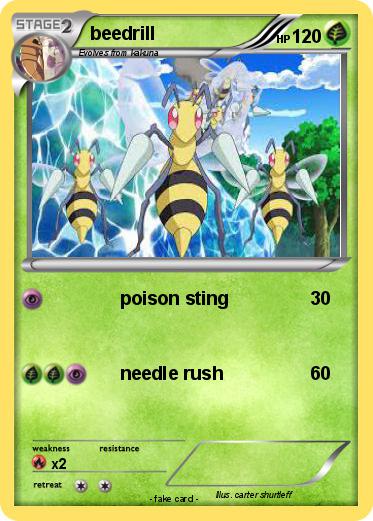 Pokemon beedrill