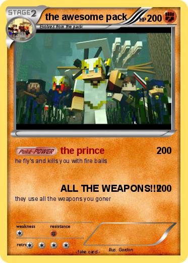 Pokemon the awesome pack