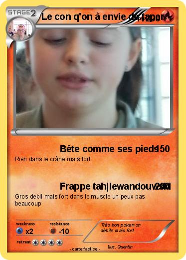 Pokemon Le con q'on à envie de taper