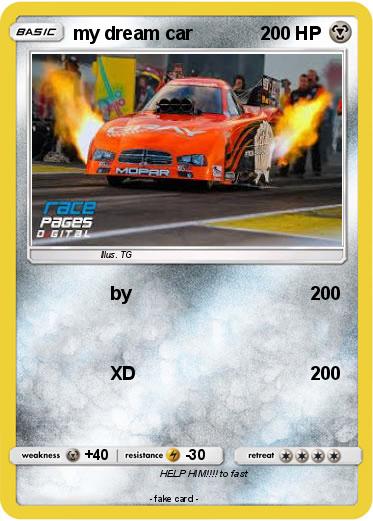 Pokemon my dream car
