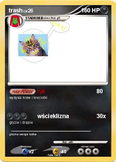 Pokemon trash