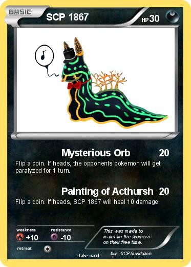 Pokemon SCP 1867