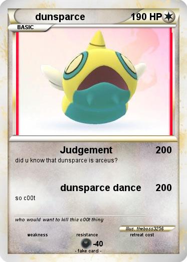 Pokemon dunsparce