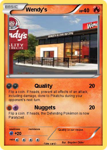 Pokemon Wendy's