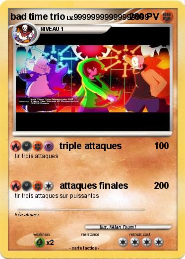 Pokemon bad time trio