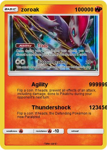 Pokemon zoroak