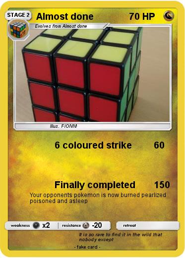 Pokemon Almost done