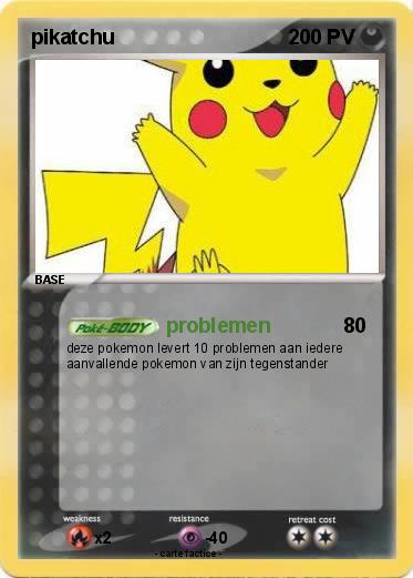 Pokemon pikatchu