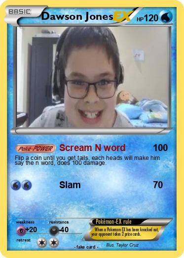 Pokemon Dawson Jones