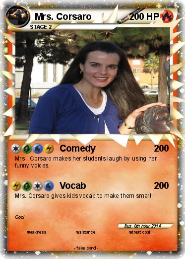 Pokemon Mrs. Corsaro