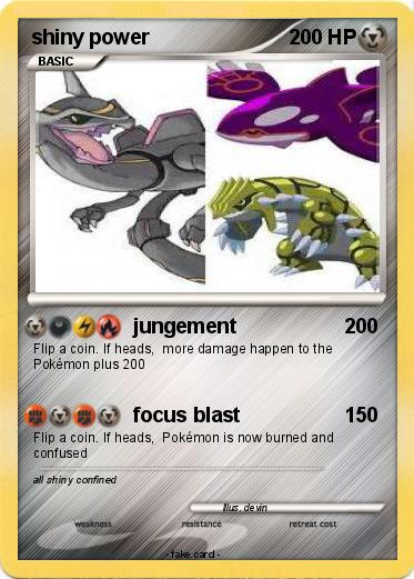 Pokemon shiny power