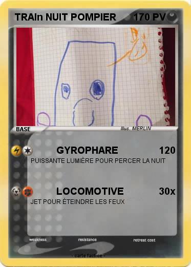 Pokemon TRAIn NUIT POMPIER