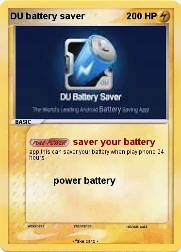 Pokemon DU battery saver