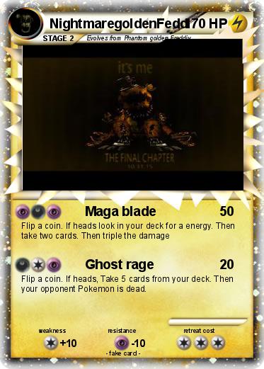 Pokemon NightmaregoldenFedd