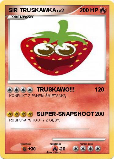 Pokemon SIR TRUSKAWKA