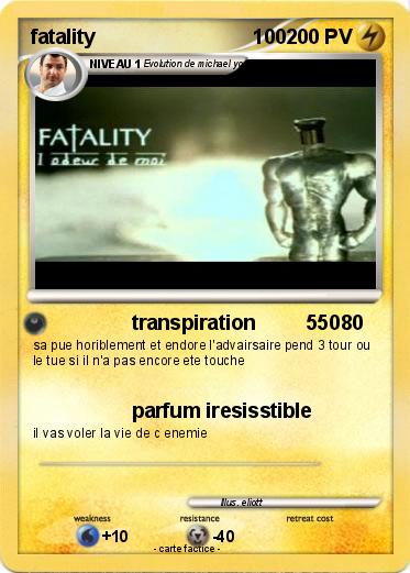 Pokemon fatality                            100                                               10