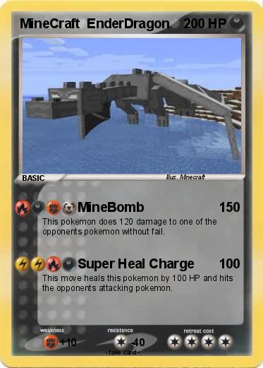 Pokemon MineCraft  EnderDragon