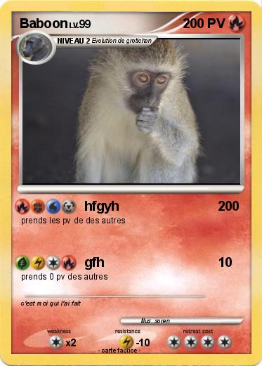 Pokemon Baboon