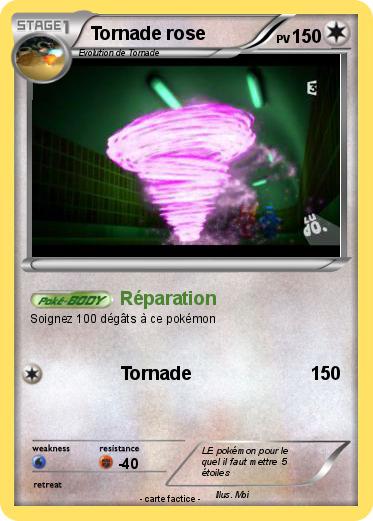 Pokemon Tornade rose