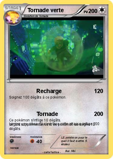 Pokemon Tornade verte