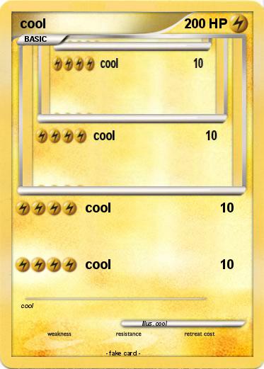 Pokemon cool
