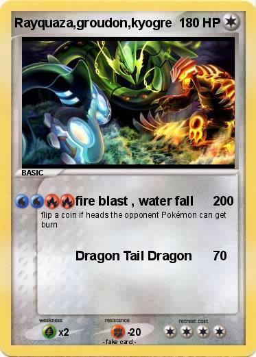Pokemon Rayquaza,groudon,kyogre