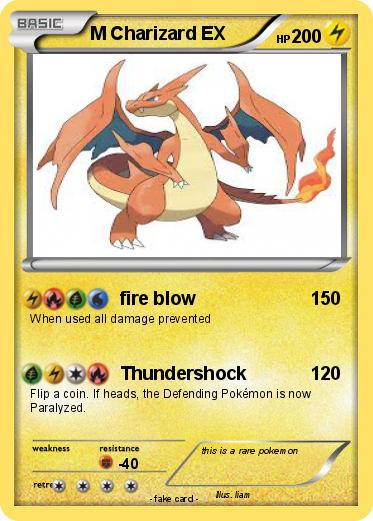 Pokemon M Charizard EX