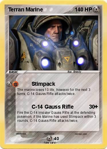 Pokemon Terran Marine