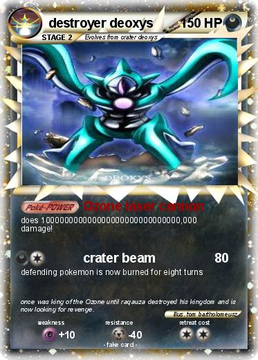 Pokemon destroyer deoxys
