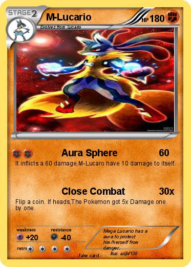 Pokemon M-Lucario