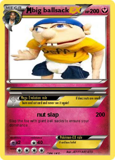 Pokemon big ballsack