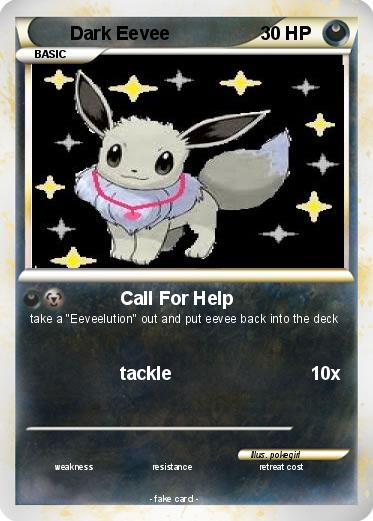 Pokemon Dark Eevee