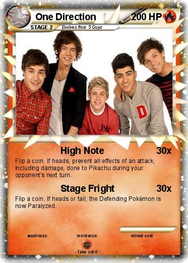 Pokemon One Direction