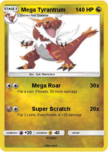 Pokemon Mega Tyrantrum